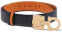 Details for (W) Ferragamo 可調節Gancini雙面皮革腰帶 2.5CM。 23A565-752803