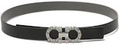Shop (W) FERRAGAMO Cinturón de Piel Reversible 2.5cm - Diseño Irreducible. 230205-764066