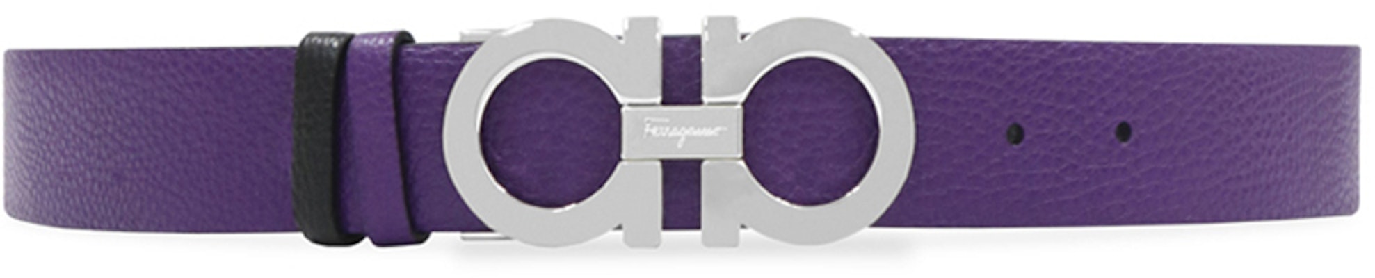 (W) FERRAGAMO 紫色皮革腰带带标志压花设计. 23A564584149 Order (W) FERRAGAMO 紫色皮革腰带带标志压花设计. 23A564584149