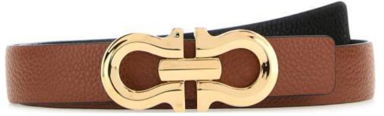 (W) Ferragamo 可翻转小牛皮腰带 黑色/棕色 2.5厘米宽 230329775597NEWCOGNER Buy (W) Ferragamo 可翻转小牛皮腰带 黑色/棕色 2.5厘米宽 230329775597NEWCOGNER