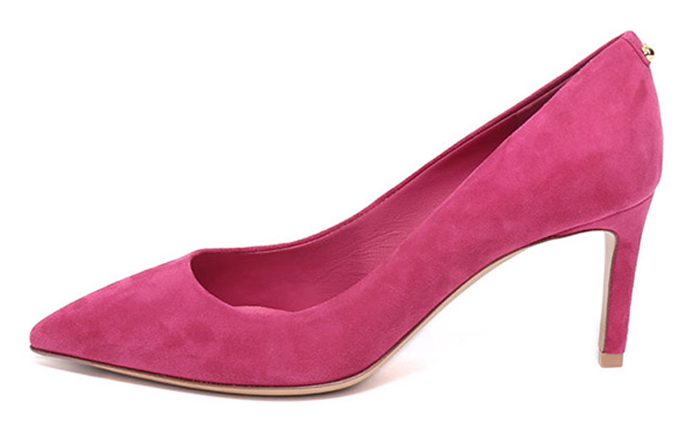 (W) FERRAGAMO Alba 70 'Begonia Pink Suede'