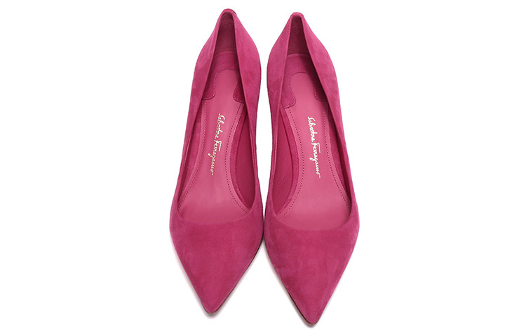 (W) FERRAGAMO Alba 70 'Begonia Pink Suede' 圖 4