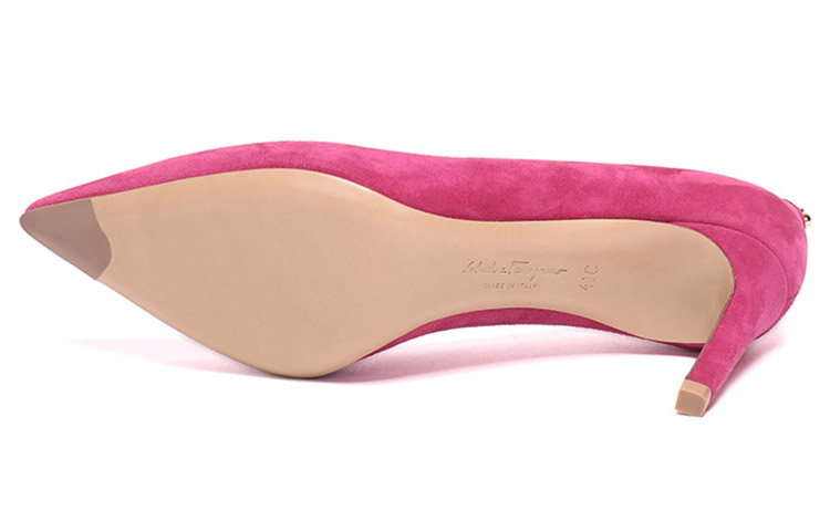 (W) FERRAGAMO Alba 70 'Begonia Pink Suede' 圖 6