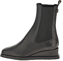 (Women) FERRAGAMO Ankle Boots 'Classic Black Square-Toe' 01C409-745652 (Women) FERRAGAMO Ankle Boots 'Classic Black Square-Toe' 01C409-745652