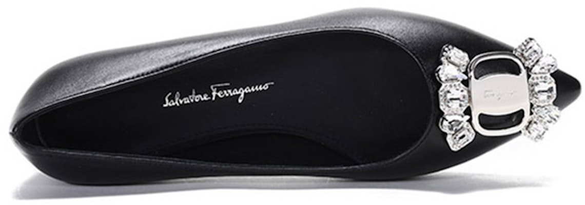 (W) 페라가모 '비쥬얼 블랙' 발레 플랫 (Ferragamo 'Bijuweol Beullaek' Ballet Flat) 01A609-742064 Purchase (W) 페라가모 '비쥬얼 블랙' 발레 플랫 (Ferragamo 'Bijuweol Beullaek' Ballet Flat) 01A609-742064