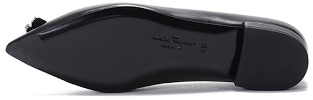 (W) 페라가모 '비쥬얼 블랙' 발레 플랫 (Ferragamo 'Bijuweol Beullaek' Ballet Flat) 01A609-742064 Details for (W) 페라가모 '비쥬얼 블랙' 발레 플랫 (Ferragamo 'Bijuweol Beullaek' Ballet Flat) 01A609-742064