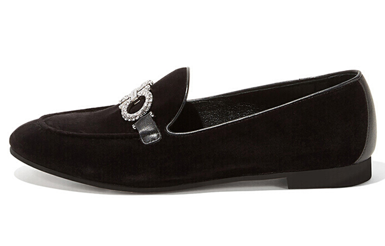 (Women) FERRAGAMO Ballet Flat 'Black Fashion' 522403-715311