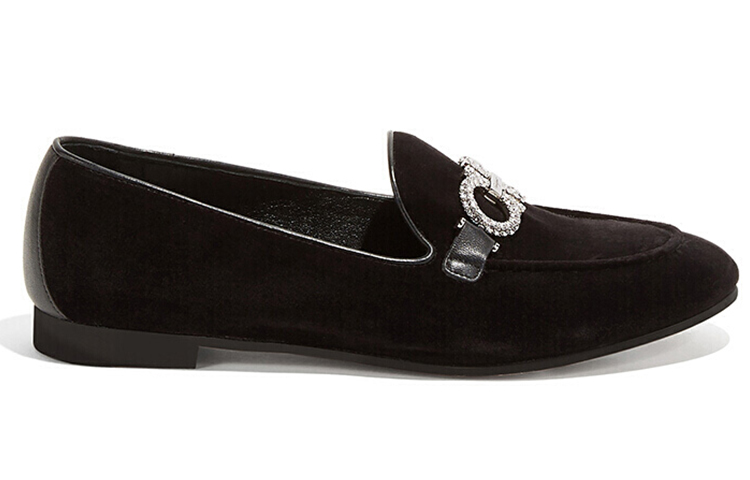 Order (W) 菲拉格慕黑色时尚芭蕾平底鞋 522403-715311