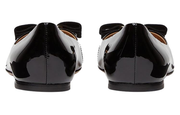 Shop (W) FERRAGAMO Bailarinas 'Cuero Charol Negro' 574556