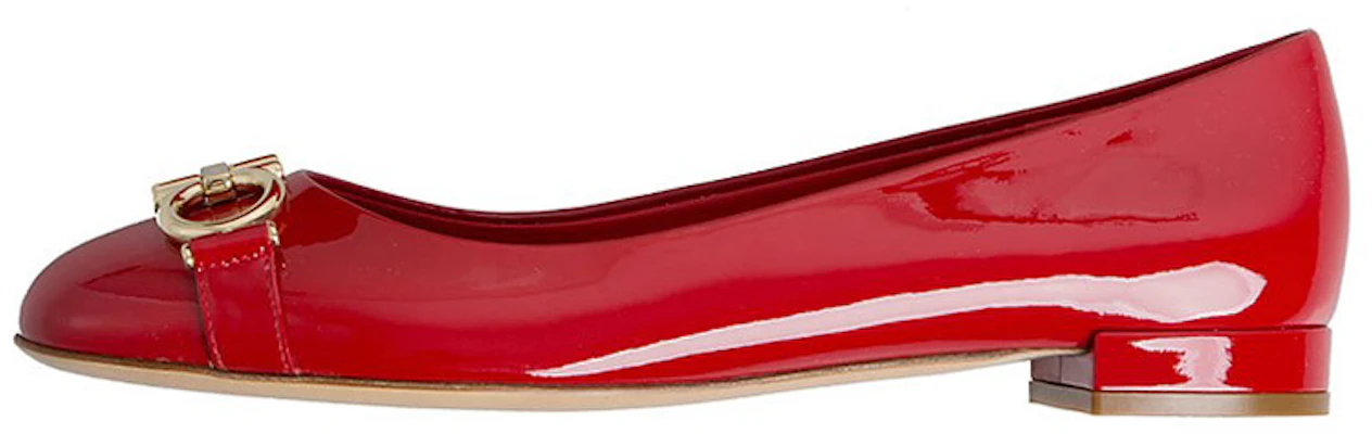 (W) FERRAGAMO Ballerines ''Rouge Profond'' 0704744 Buy (W) FERRAGAMO Ballerines ''Rouge Profond'' 0704744