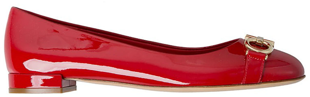(W) FERRAGAMO Ballerines ''Rouge Profond'' 0704744 Order (W) FERRAGAMO Ballerines ''Rouge Profond'' 0704744