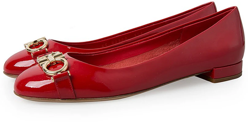 (W) FERRAGAMO Ballerines ''Rouge Profond'' 0704744 Lookbook (W) FERRAGAMO Ballerines ''Rouge Profond'' 0704744