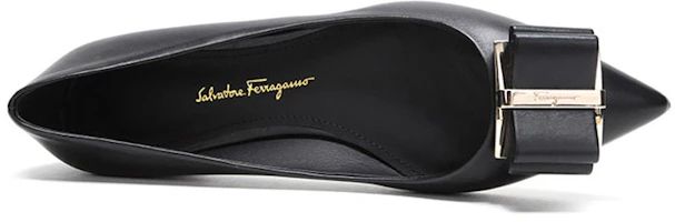 Purchase (W) FERRAGAMO Bailarinas 'Double Bow Black' 01P335-704646