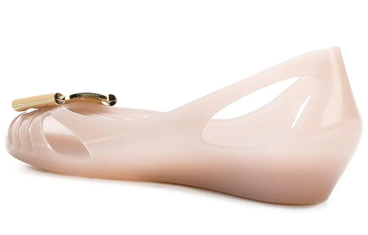 (W) FERRAGAMO Ballet Flat 'Light Pink Gold' 033711 606732 圖 3