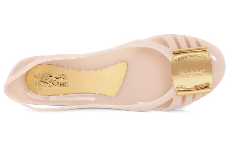 (W) FERRAGAMO Ballet Flat 'Light Pink Gold' 033711 606732 圖 5