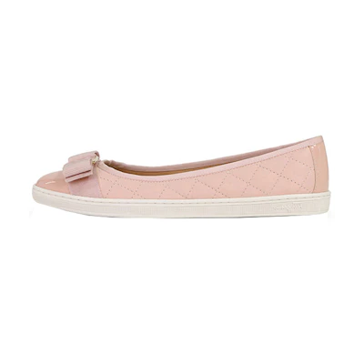 (W) FERRAGAMO Ballet Flat 'Pink Bow'