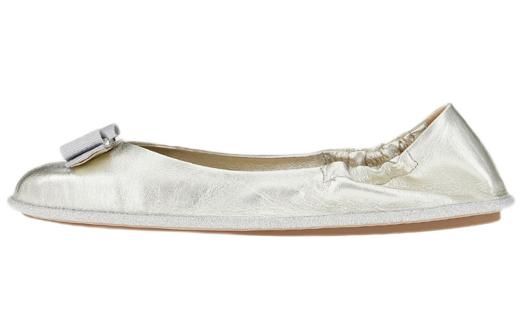 Buy (W) FERRAGAMO Bailarinas 'Plata' 01D973-756660