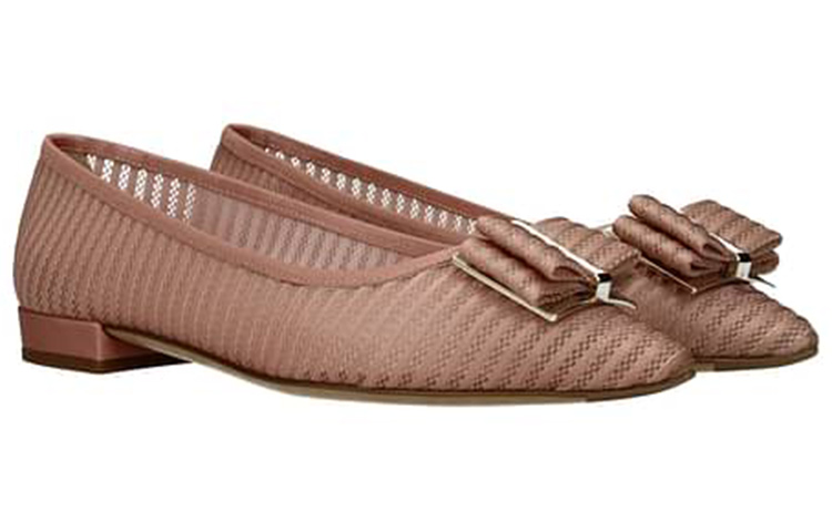 (W) FERRAGAMO Ballet Flats 'Pink' 圖 2