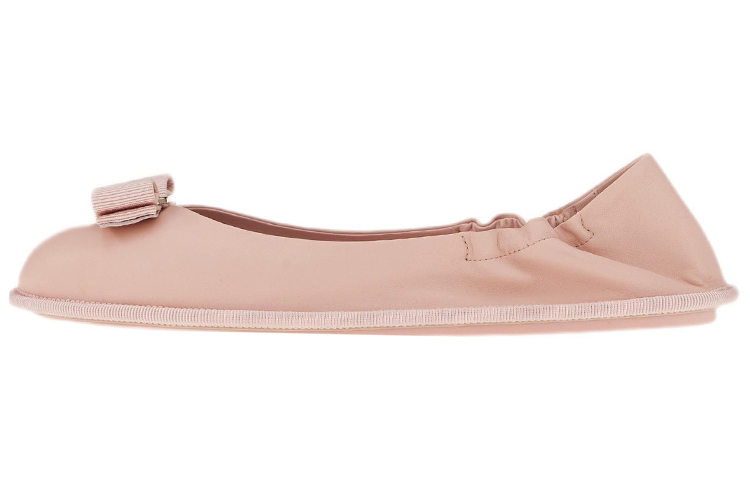 (Women) FERRAGAMO Ballet Flats 'Pink Leather' 01D973-756656