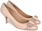 Lookbook (W) FERRAGAMO Chaussures à Talon Beige Noeud-Papillon 01N674-702229