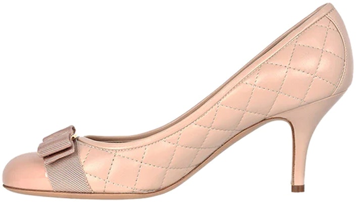 (Women) FERRAGAMO Bow-Tie Slip-On 'Beige Stiletto' 01N674-702229 Buy (Women) FERRAGAMO Bow-Tie Slip-On 'Beige Stiletto' 01N674-702229