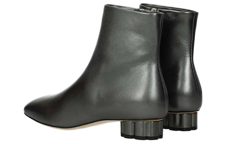 (W) FERRAGAMO Briza 'Grey Flower Heel' 圖 3