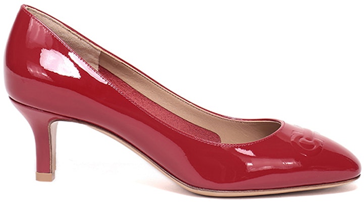 (W) FERRAGAMO BRONI 55 'Sepatu Hak Tinggi Kulit Merah' 01N023-680104 Order (W) FERRAGAMO BRONI 55 'Sepatu Hak Tinggi Kulit Merah' 01N023-680104