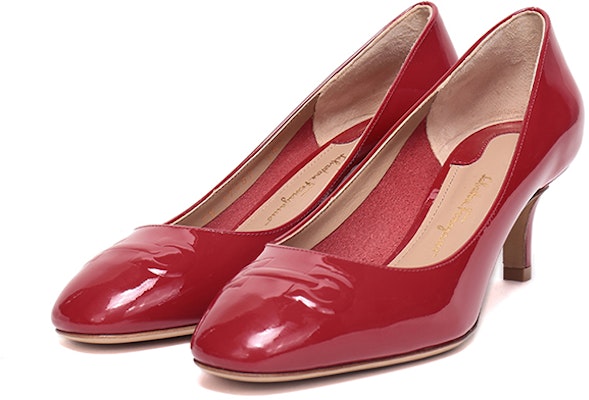 (W) (女性用) フェラガモ BRONI 55「レッドレザーハイヒール」01N023-680104 01N023-680104 Lookbook (W) (女性用) フェラガモ BRONI 55「レッドレザーハイヒール」01N023-680104 01N023-680104