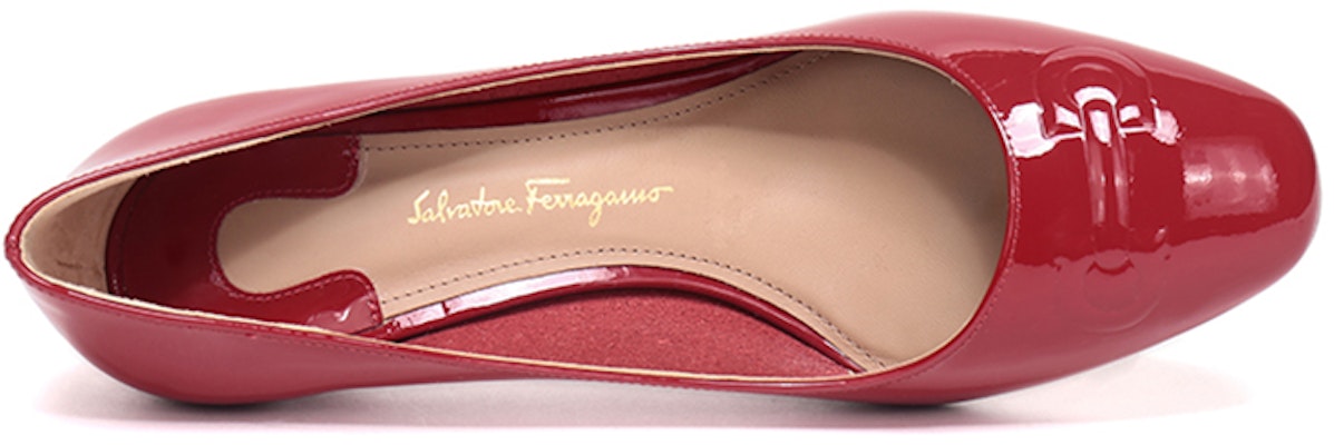 (W) (女性用) フェラガモ BRONI 55「レッドレザーハイヒール」01N023-680104 01N023-680104 Purchase (W) (女性用) フェラガモ BRONI 55「レッドレザーハイヒール」01N023-680104 01N023-680104