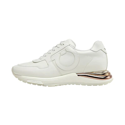 (W) FERRAGAMO Brooklyn Low 'White'