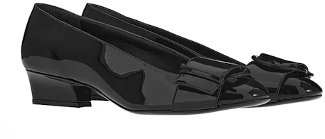 Order (Women) FERRAGAMO Buckle-Detail Ballerina Pumps 'Black' 01C802-751004