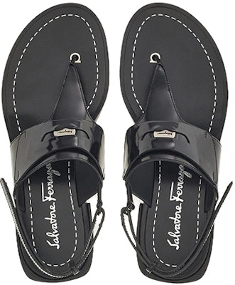 (W) FERRAGAMO Sandal Fesyen Kulit Lembu 'Hitam' 01C874-750978 Lookbook (W) FERRAGAMO Sandal Fesyen Kulit Lembu 'Hitam' 01C874-750978