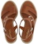Lookbook (W) FERRAGAMO Sandal Kulit Terbuka Gesper 'Coklat' 01E121-758460
