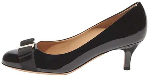 (W) FERRAGAMO Carla Tumit Tinggi 'Riben Hitam' 01B792-574558 Buy (W) FERRAGAMO Carla Tumit Tinggi 'Riben Hitam' 01B792-574558