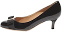 Buy (W) FERRAGAMO Carla Tumit Tinggi 'Riben Hitam' 01B792-574558