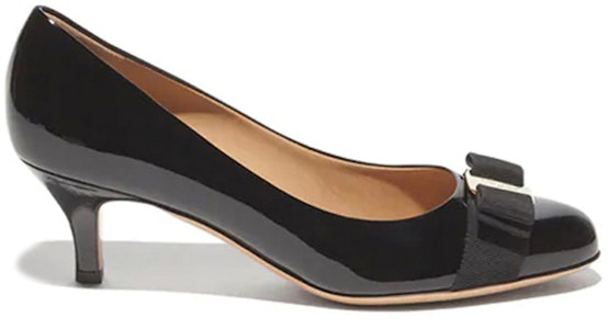 (W) FERRAGAMO Carla Tumit Tinggi 'Riben Hitam' 01B792-574558 Shop (W) FERRAGAMO Carla Tumit Tinggi 'Riben Hitam' 01B792-574558