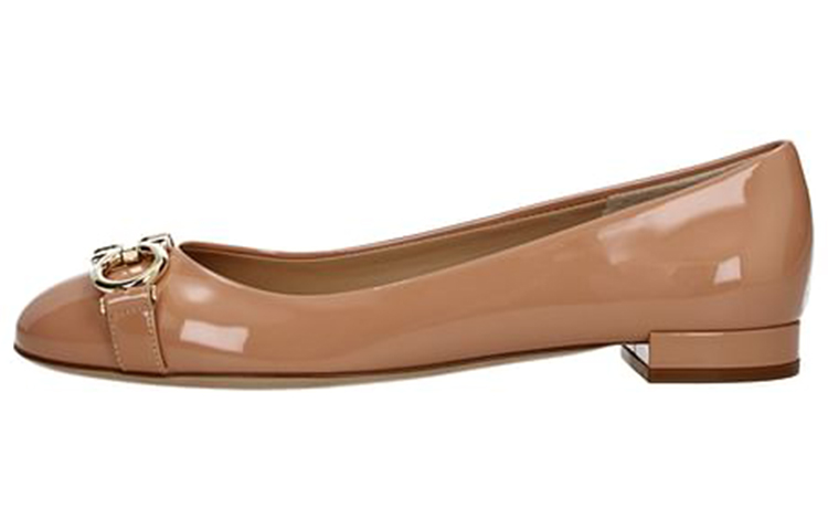 (W) FERRAGAMO Casual Flats 'Brown'