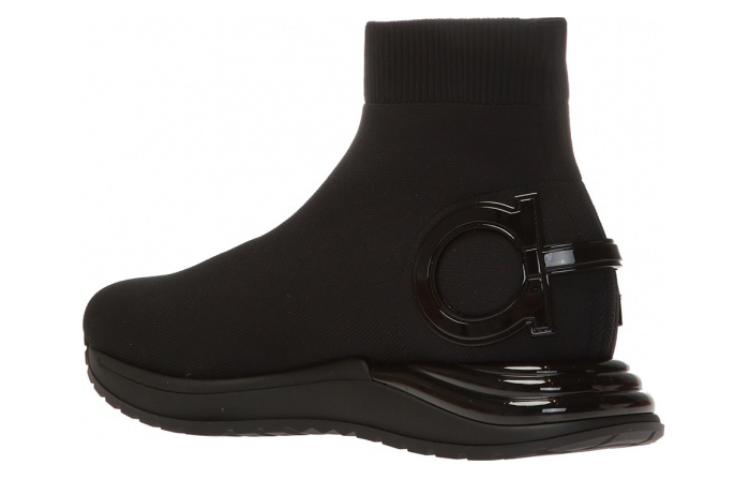 (W) FERRAGAMO Casual Sneaker 'Black' 圖 5