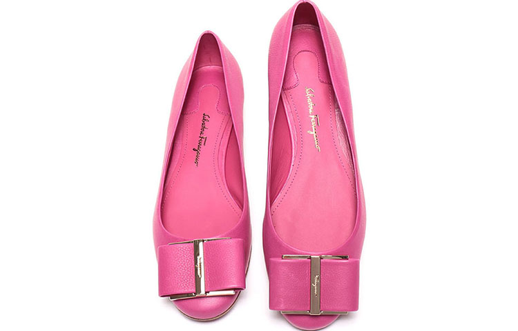 (W) FERRAGAMO Caupa 'Begonia Bow' 圖 4