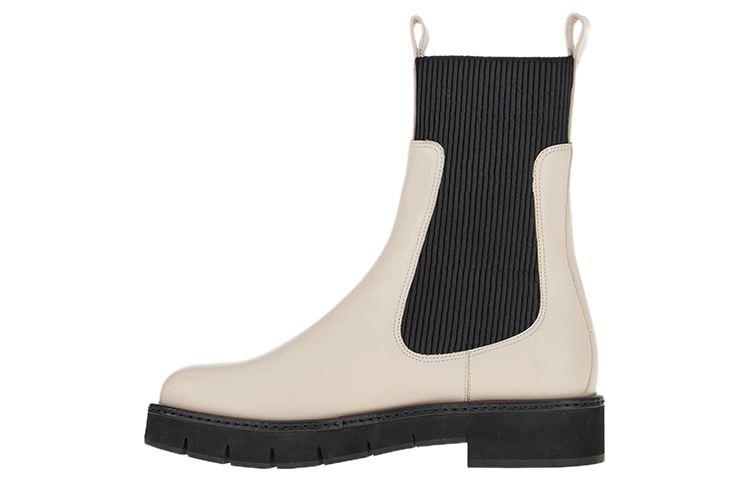 (Women) FERRAGAMO Chelsea Boot 'Black and White Calfskin' 01D515-753854