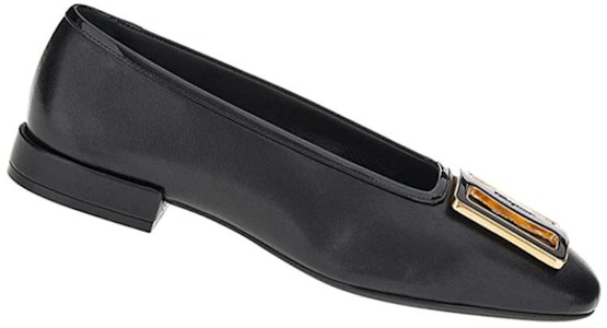 (W) "FERRAGAMO Bailarinas Negras con Hebilla Gruesa" 01C725?748712 Order (W) "FERRAGAMO Bailarinas Negras con Hebilla Gruesa" 01C725?748712