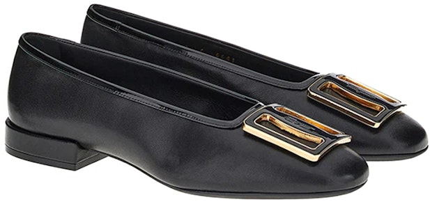 (W) "FERRAGAMO Bailarinas Negras con Hebilla Gruesa" 01C725?748712 Lookbook (W) "FERRAGAMO Bailarinas Negras con Hebilla Gruesa" 01C725?748712