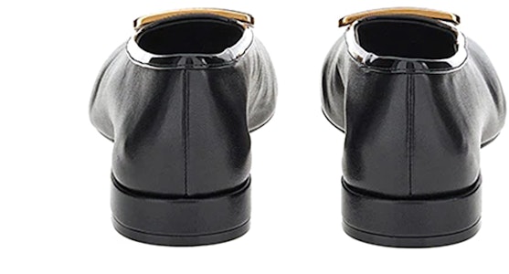 (W) "FERRAGAMO Bailarinas Negras con Hebilla Gruesa" 01C725?748712 Purchase (W) "FERRAGAMO Bailarinas Negras con Hebilla Gruesa" 01C725?748712