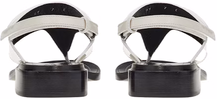 Shop (Women) FERRAGAMO Chunky Heel Sandals 'White' 01C874-750979