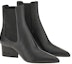 Order (Women) FERRAGAMO Classic Pointed Toe Chelsea Boot 'Black Elastic Panel' 01B736-745259