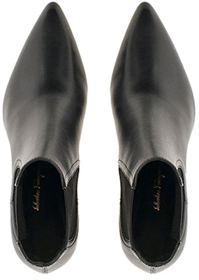 (Women) FERRAGAMO Classic Pointed Toe Chelsea Boot 'Black Elastic Panel' 01B736-745259 Lookbook (Women) FERRAGAMO Classic Pointed Toe Chelsea Boot 'Black Elastic Panel' 01B736-745259