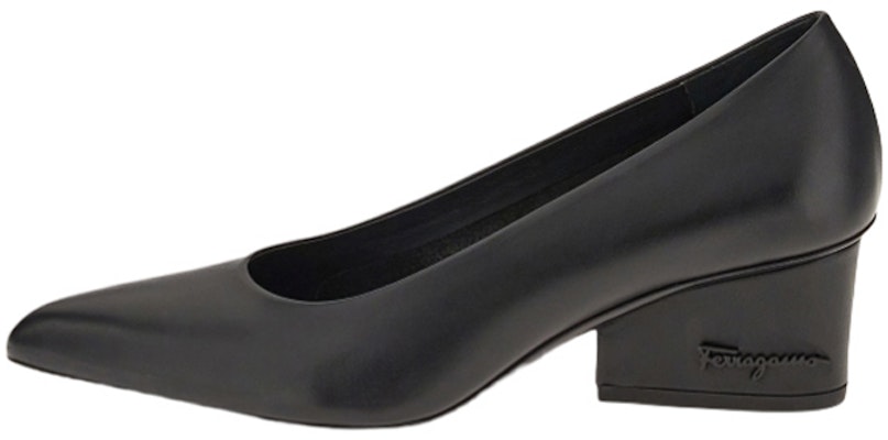 (Women) FERRAGAMO Comfort Calfskin High Heels 'Black' 01B737-745241 Buy (Women) FERRAGAMO Comfort Calfskin High Heels 'Black' 01B737-745241