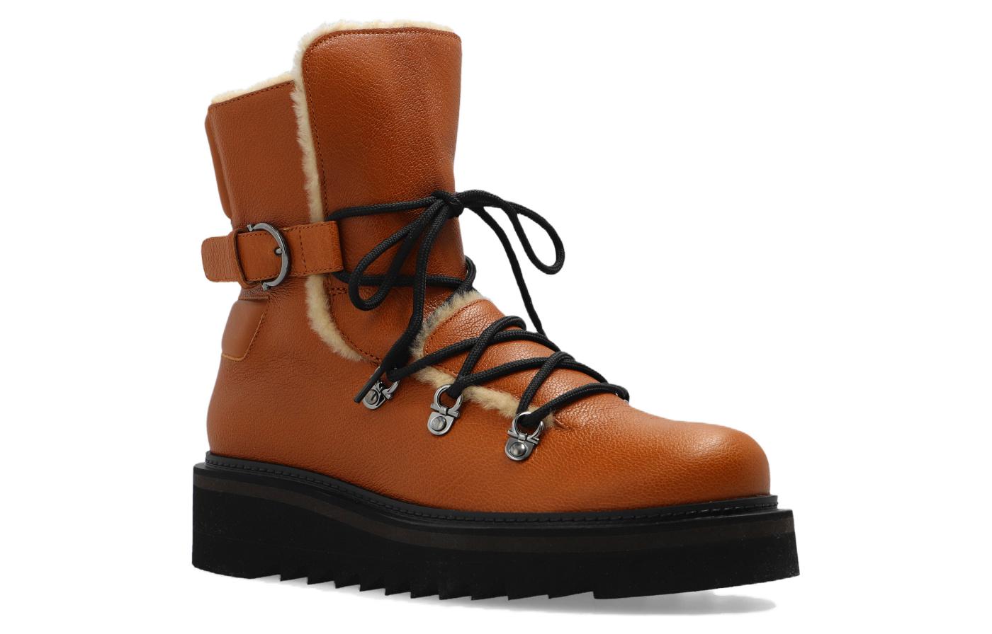 Shop (Women) FERRAGAMO Elimo F Boots 'Brown' 01E240-756770