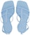 (W) FERRAGAMO Elina 'Biru Buckle Peep-Toe' 01E779-760223