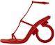 Buy (W) FERRAGAMO Elina 'Merah Peep-Toe Buckle' 01E779-760225